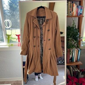 Carmel free people peacoat